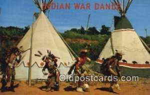 Indian War Dance Indian Unused 