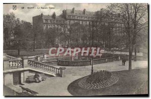 Old Postcard Dijon Square Darcy