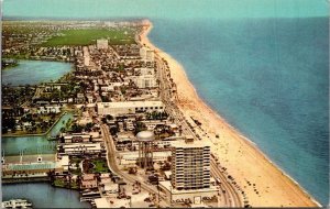 Florida Fort Lauderdale Beach Aerial View