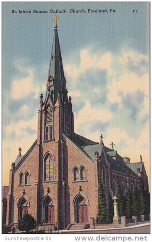 Pennsylvania Freeland Saint John's Roman Catholic Church