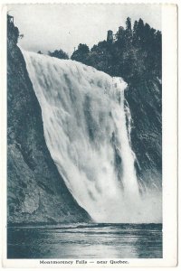 Montmorency Falls, Quebec, Antique Federated Press Postcard, Local Publisher