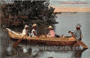 Native Fishing Boat Jamaica Unused 