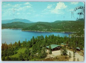Norway Postcard Borsae-Kroa Dalen Valle River View c1950's Posted Vintage