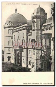 Postcard Old Entrada Para o Real Palacio da Pena Cintra