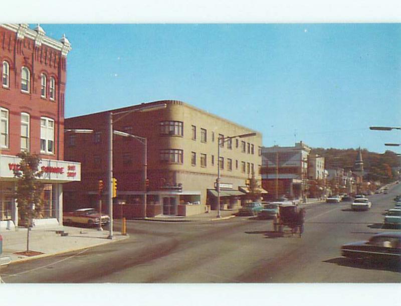 Unused Pre-1980 OLD CARS & SHOPS ON STREET Ephrata Pennsylvania PA n0574