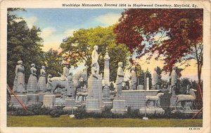 Woolridge Monuments, erected 1894 Maplewood Cemetery Mayfield Kentucky  