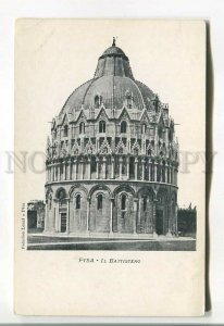 485487 Italy Pisa Baptistery Vintage Lenzi Federico postcard