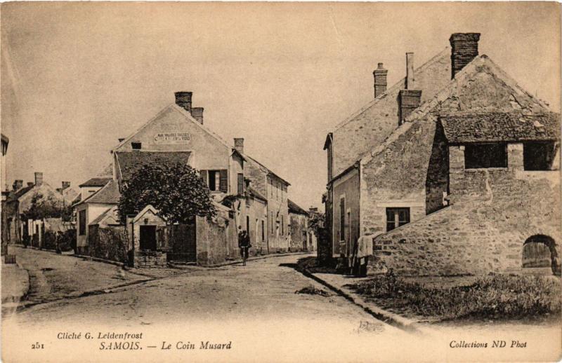 CPA SAMOIS-sur-SEINE - Le Coin Musard (639069)