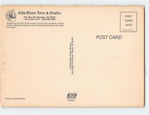 Postcard Gila River Arts & Crafts, Sacaton, Arizona