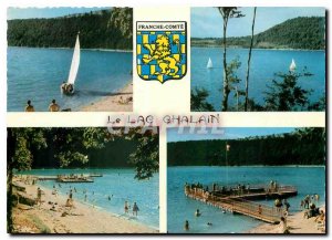 Modern Postcard The Great Jura Landscapes Lake Chalain