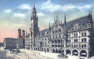 Neues Rathaus Munchen Germany Unused 