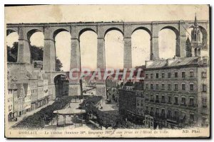 Old Postcard Morlaix Viaduct