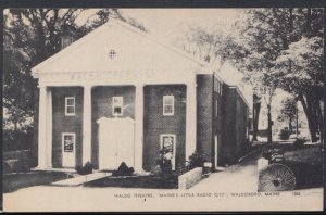 America Postcard - Waldo Theatre, Waldoboro, Maine     T1449