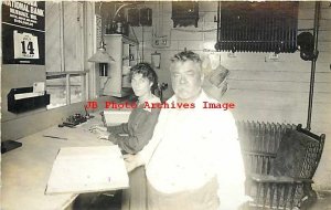 WI, Milwaukee, Wisconsin, RPPC, Business Interior, 1916 Germania Bank Calendar