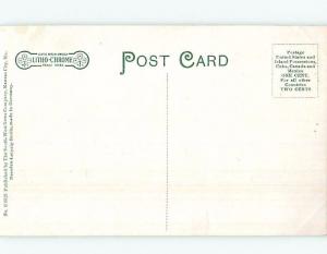 Divided-Back COURTHOUSE SCENE Leavenworth Kansas KS d3076