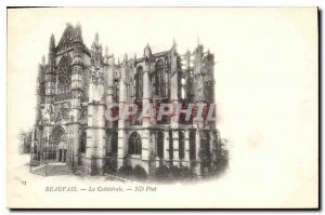 Old Postcard Beauvais Cathedrale