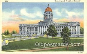 Frankfort, KY, KY State Capital USA Unused 