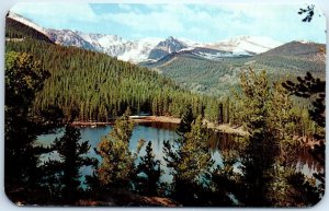 Postcard - Echo Lake and Mount Evans, Denver Mountain Parks - Colorado