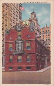 Massachusetts Boston Old State House Curteich