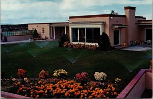 Vtg Santa Fe New Mexico NM Governor's Mansion 1950s Old Chrome View Postcard