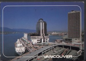 Canada Postcard - Vancouver - Vancouver's Cruise Ship Dock  B2363