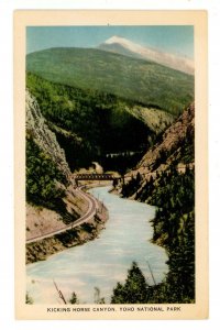 Canada - BC, Yoho National Park. Kicking Horse Canyon