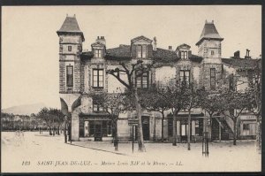 France Postcard - Saint-Jean-De-Luz - Maison Louis XIV Et La Rhune A2579