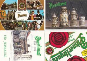 German Polish Beer Drinking Alcohol Advertising Drunk Pilsner Postcard 8x Bundle