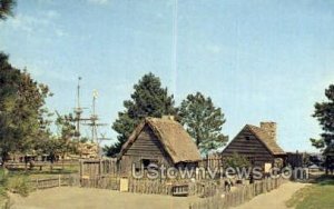 First Pilgrim House, Mayflower II - Plymouth, Massachusetts MA  