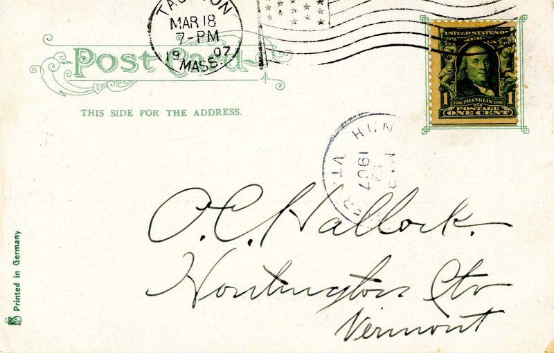 MA - Taunton. Insane Hospital