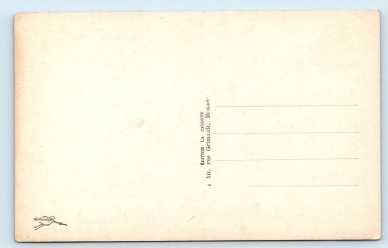 RPPC Monaco - Le Palais du Prince Postcard