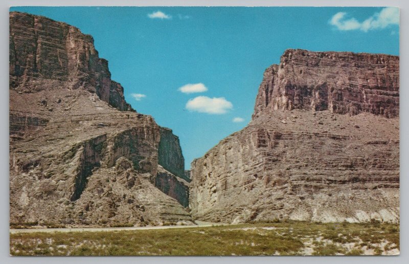 National & State Parks~Santa Elena Canyon~Big Bend Nat Park~Vintage Postcard