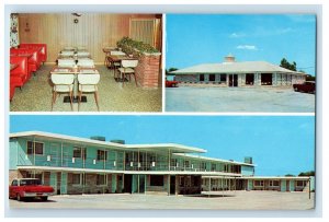 Lincoln Lodge Motel & Restaurant Effingham Illinois IL, Multiview Postcard