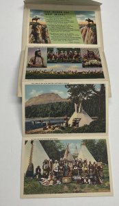 Indians Native Americans of the Northwest Souvenir Postcard Folder 1940