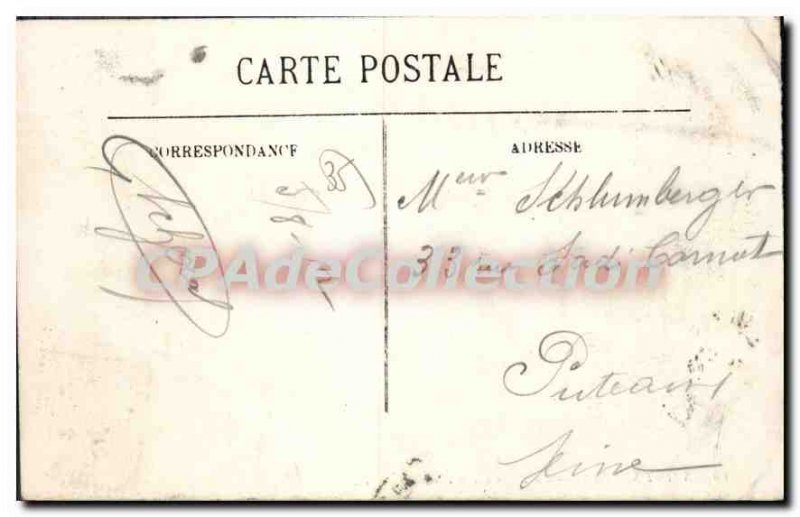 Old Postcard Saint Servan La Plage Des Bas Sablons