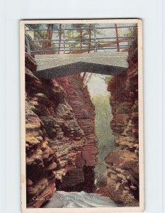 Postcard Cavern Gorge, Watkins Glen, New York