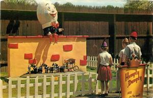 Amusement Children Humpty Dumpty Lake Park Pennsylvania 1960s Postcard 12152