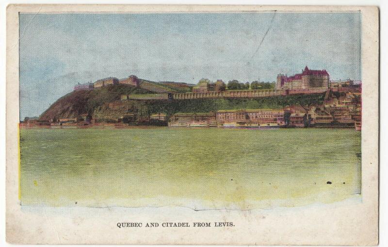 Canada; Quebec & Citadel From Levis PPC, By Macfarlane, Unposted, c 1910's 