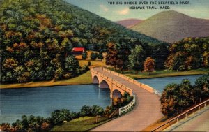 Massachusetts Mohawk Trail The Big Bridge Over The Deerfield River