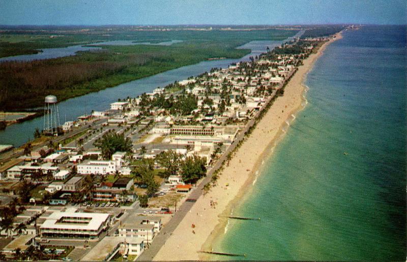 FL - Hollywood. Aerial View