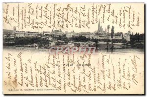 Old Postcard Autun Vue Generale