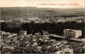 CPA Militaire Verdun - Vue générale - Caserne Miribel (90979)