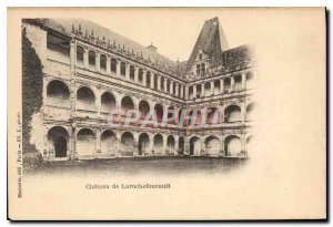 Postcard Old Castle Larochefoucault