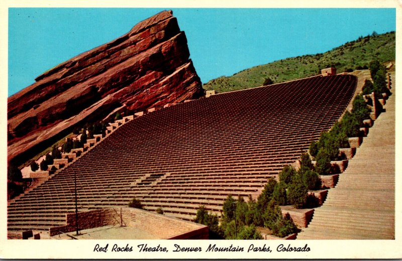 Colorado Denver Mountain Parks Red Rocks Theatre