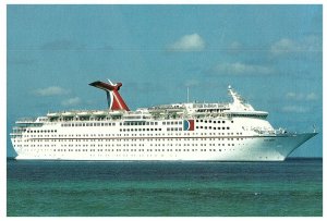 The 'Fun Ship' Holiday Carnival Cruises Souvenir Postcard-