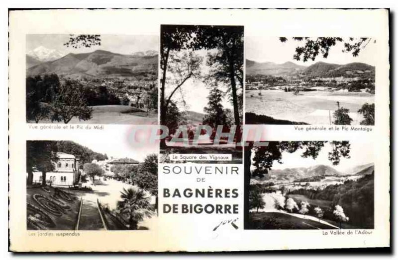 Old Postcard Remembrance Bagneres de Bigorre