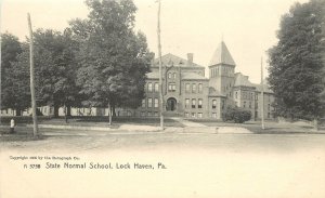 Rotograph 5756 Postcard State Normal School Lock Haven PA Clinton County