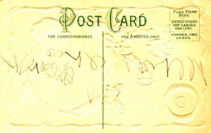 Greeting - Christmas. (crease)