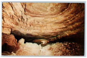 c1950's The Big Stope Iron Mine Cave Iron Mountain Michigan MI Vintage Postcard 