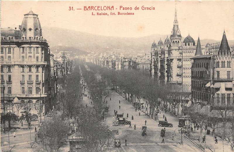 br107549 paseo de gracia barcelona spain